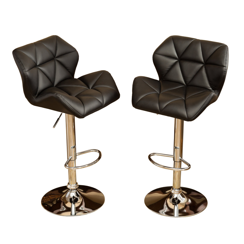 Ward Bar Stool, Set of 2 (Black)