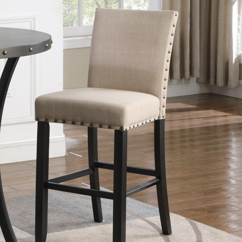 Porter Bar Stool, Set of 2 (Beige)