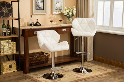 Ward Bar Stool, Set of 2 (White)