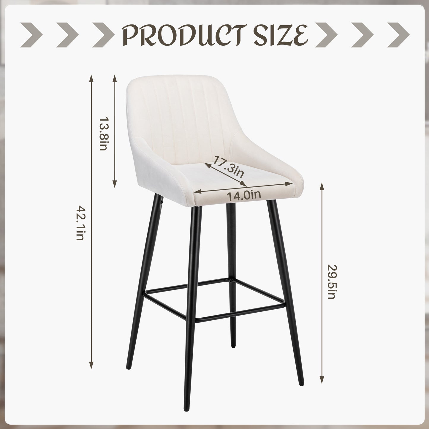 Caldwell Bar Stool, Set of 2