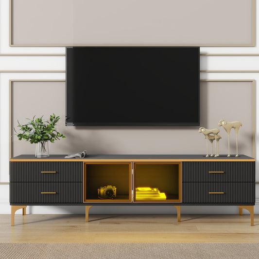 Hester TV Stand (Black)