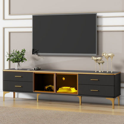 Hester TV Stand (Black)