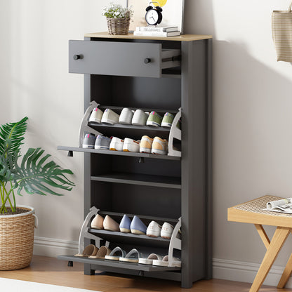 Ramirez Shoe Cabinet (Grey)