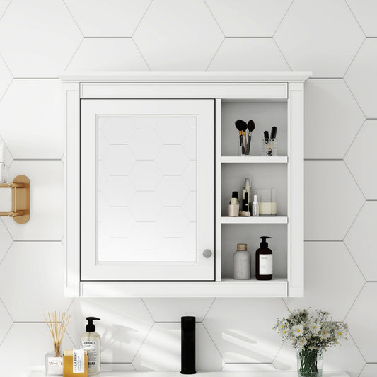 Douglas Bathroom Cabinet (White)