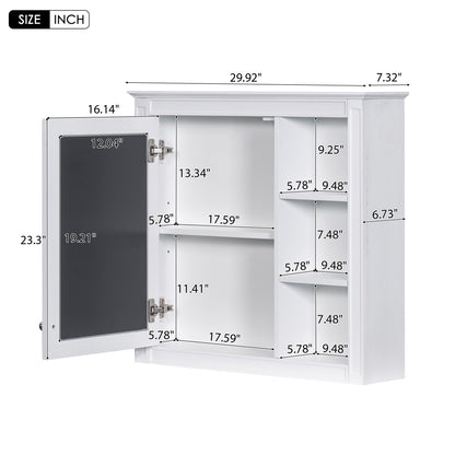 Douglas Bathroom Cabinet (White)