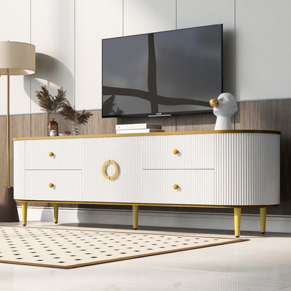 Enoch TV Stand (White)