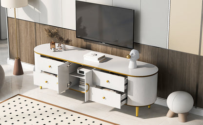 Enoch TV Stand (White)
