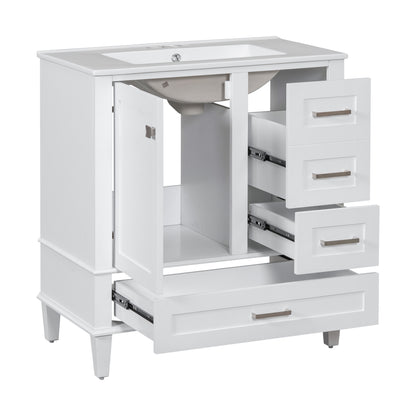 Mahoney Bathroom Vanity (White)