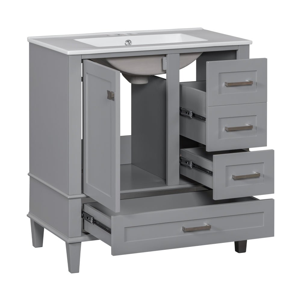 Mahoney Bathroom Vanity (Grey)