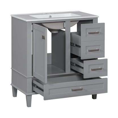 Mahoney Bathroom Vanity (Grey)