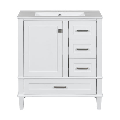 Mahoney Bathroom Vanity (White)