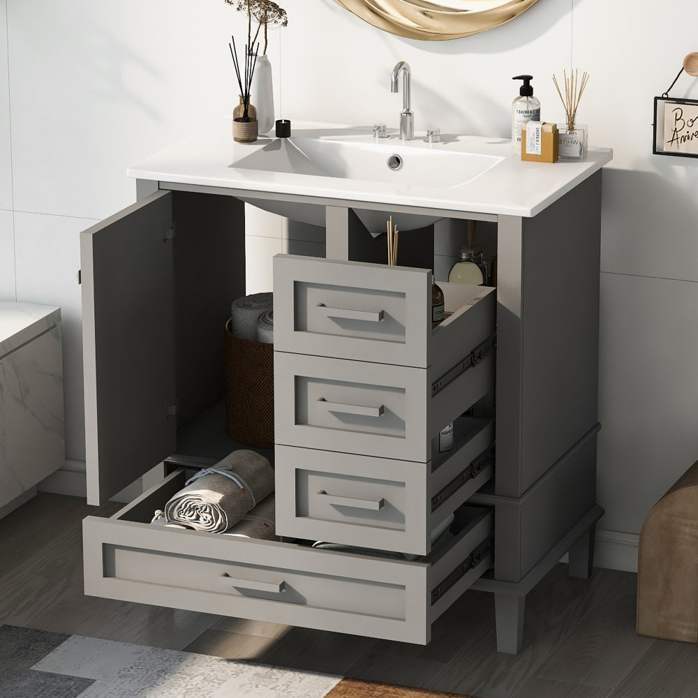 Mahoney Bathroom Vanity (Grey)