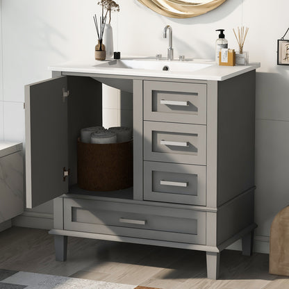 Mahoney Bathroom Vanity (Grey)