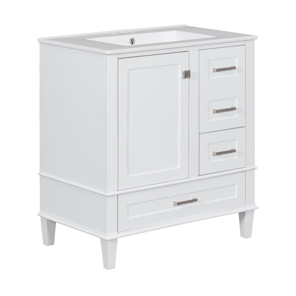 Mahoney Bathroom Vanity (White)