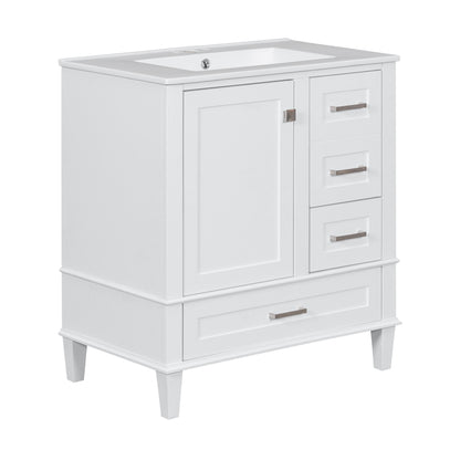 Mahoney Bathroom Vanity (White)