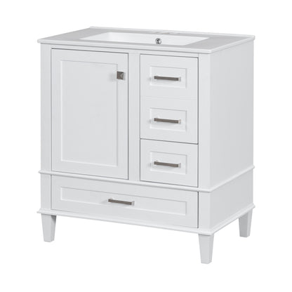 Mahoney Bathroom Vanity (White)