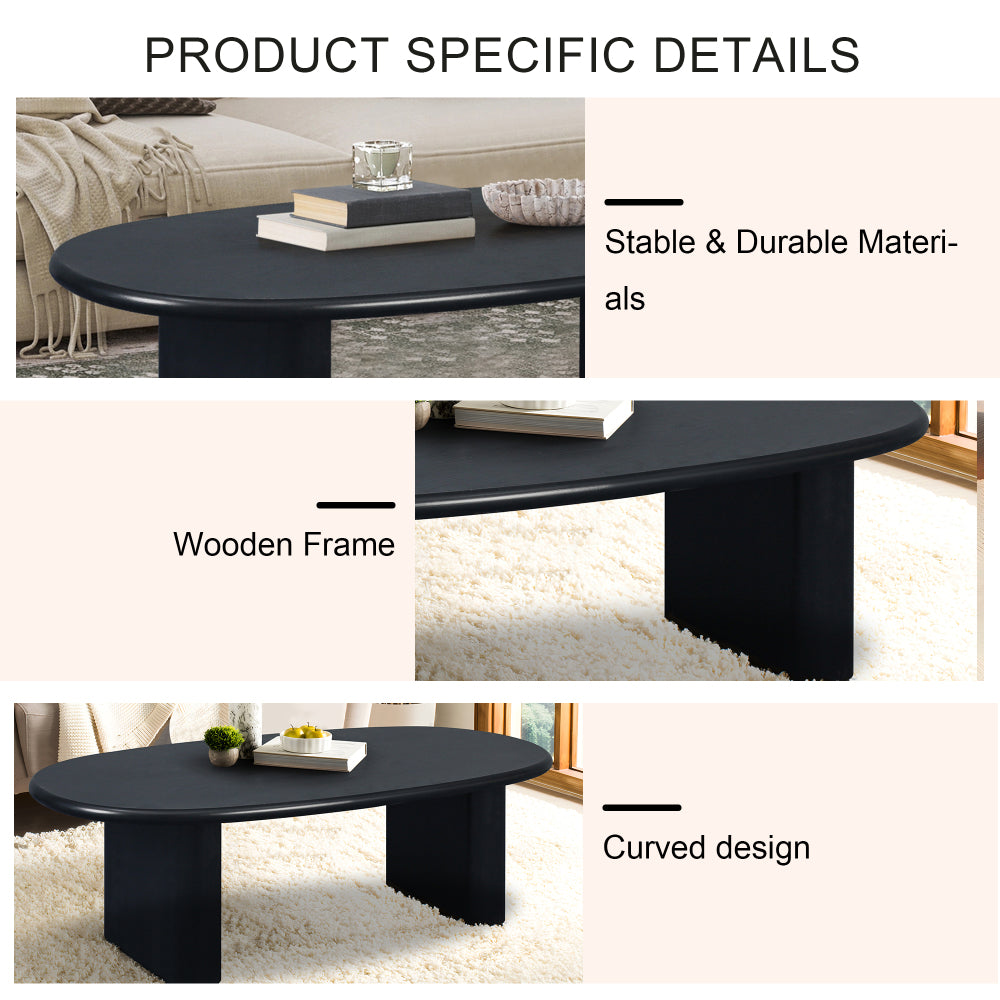 Pena Coffee Table, Black