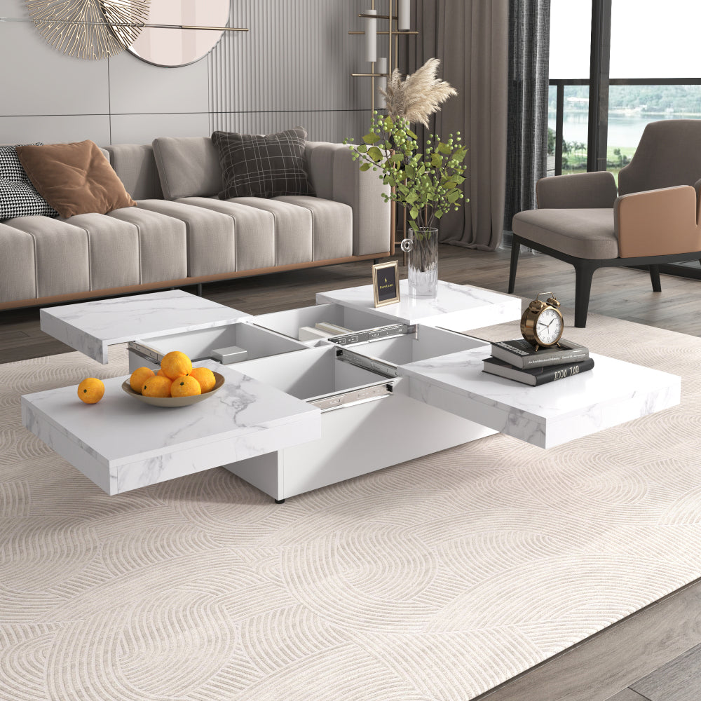 McCann Coffee Table, White