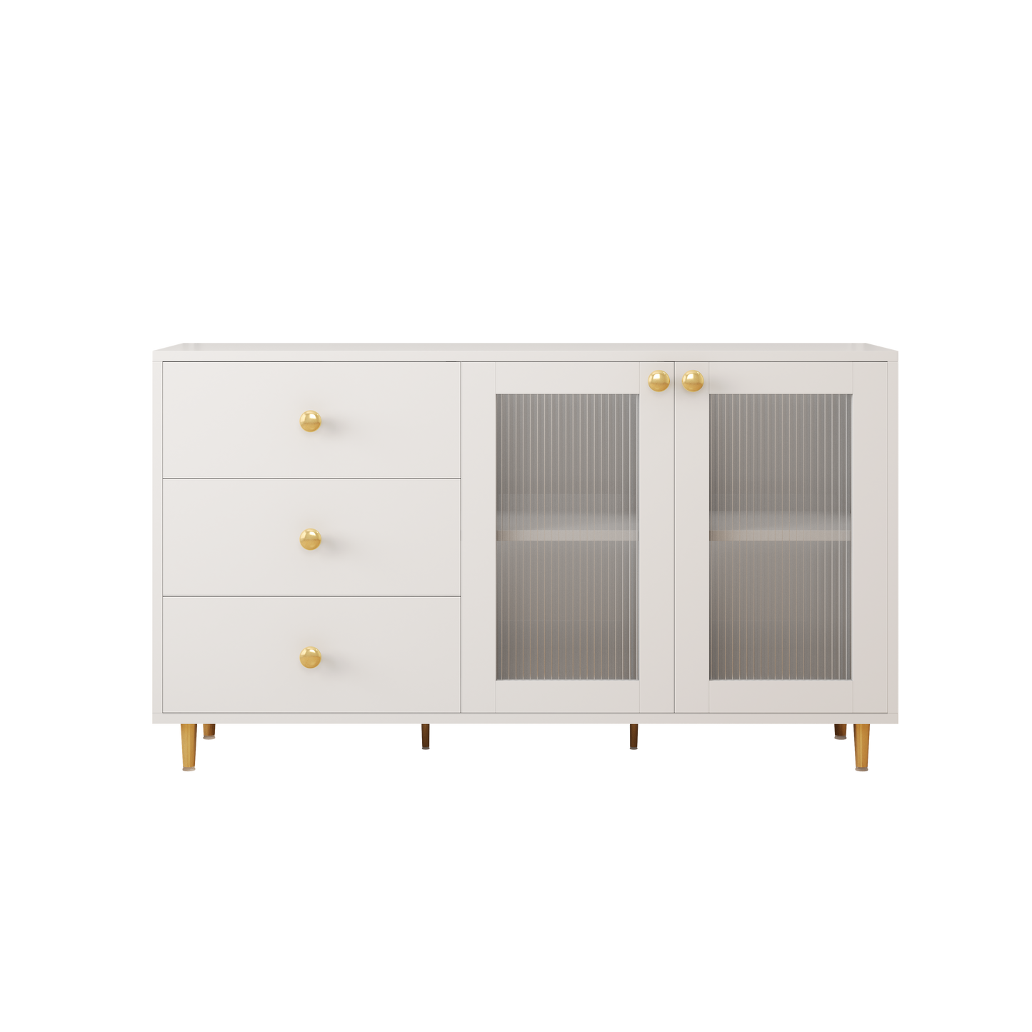 Mckenna Accent Cabinet (White)