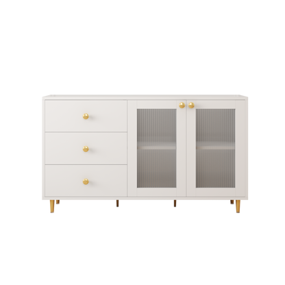 Mckenna Accent Cabinet (White)