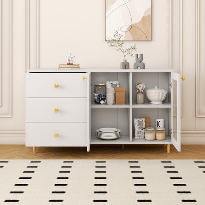 Mckenna Accent Cabinet (White)