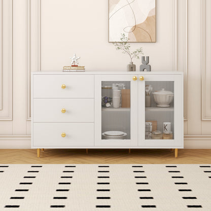 Mckenna Accent Cabinet (White)