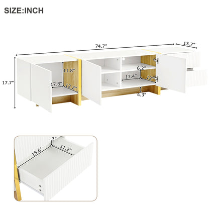 Kyro TV Stand (White)