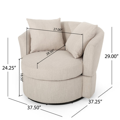 Reece Lounge Chair (Beige)