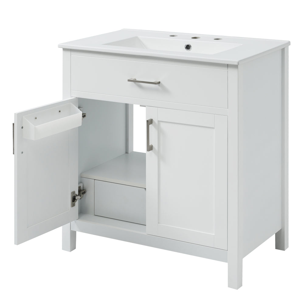 Goodman Bathroom Vanity, White