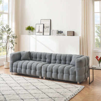 Siena 102" Sofa (Grey)