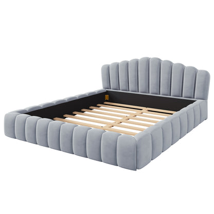 Archer Bed, Queen (Grey)