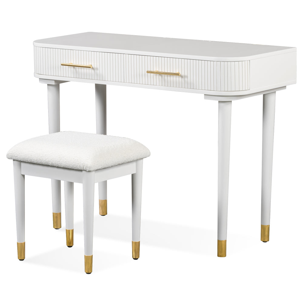 August Vanity Desk, 2 Drawer