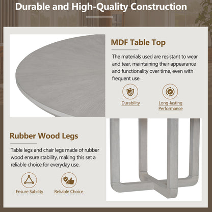 Wiley Dining Set, Set of 6 (Grey)