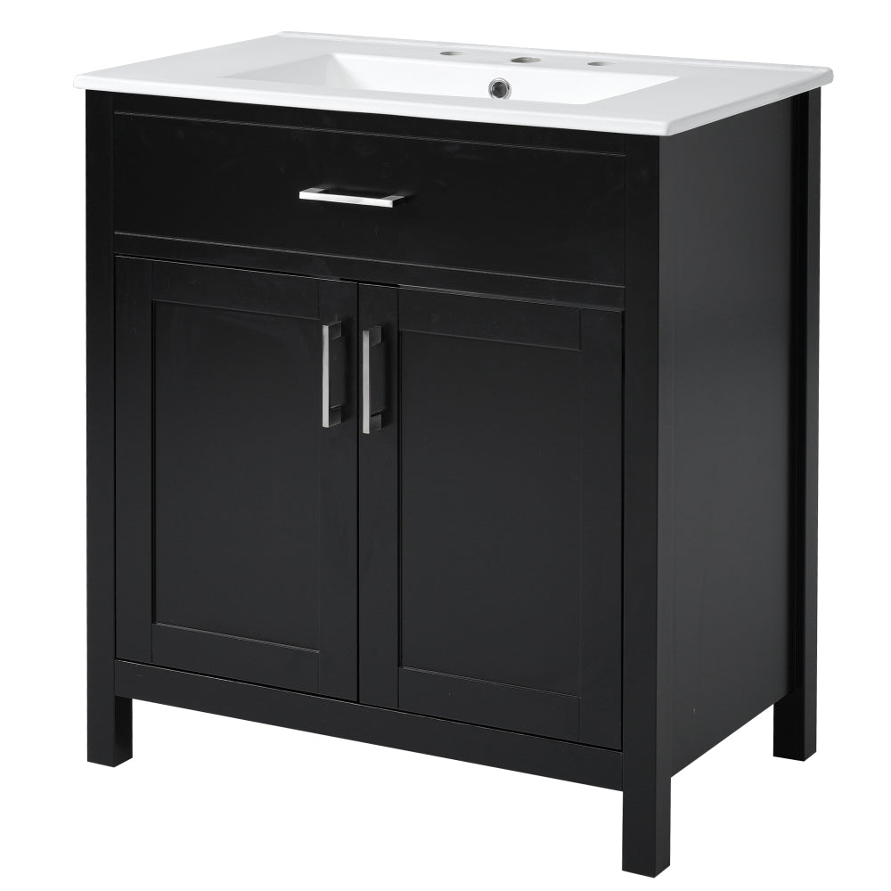 Goodman Bathroom Vanity, Black