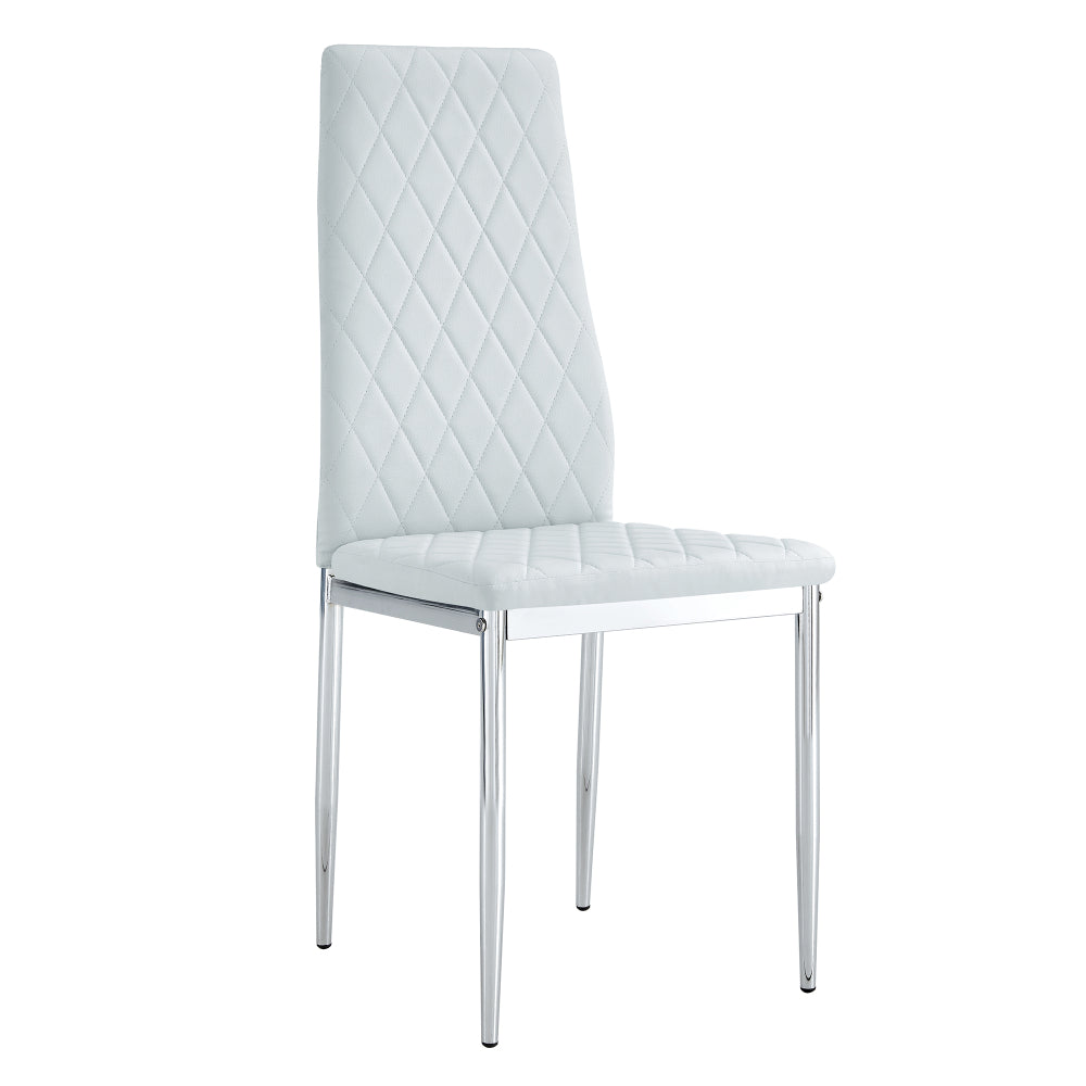 Gordon Dining Chair, Set of 4 (Light Gray)