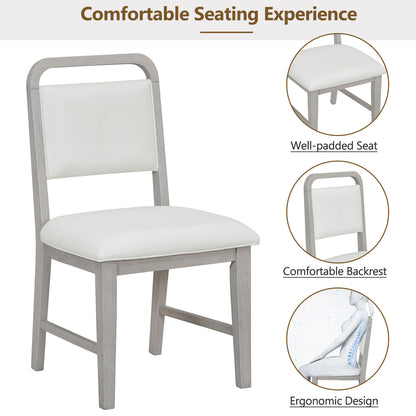 Wiley Dining Set, Set of 6 (Grey)
