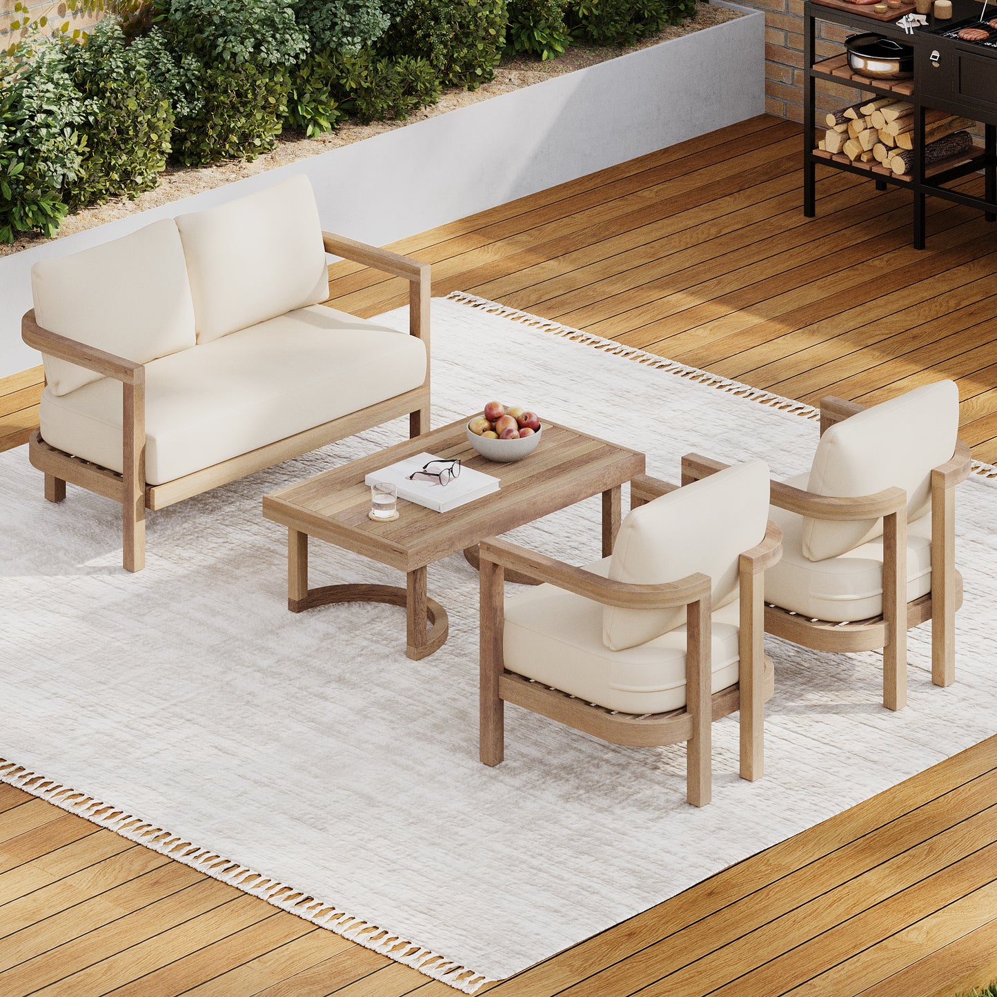 Tomas Patio Set, Set of 4