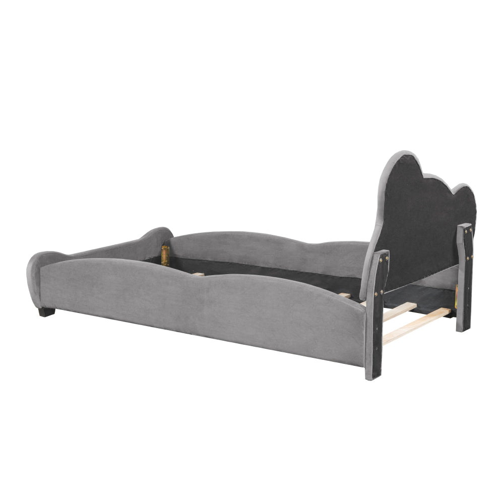 Lester Kids Bed, Twin (Grey)