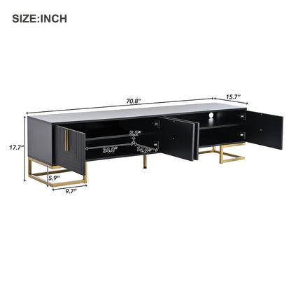 Hugh TV Stand (Black)