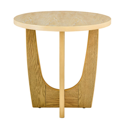 Singleton End Table, Natural