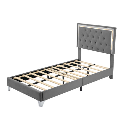 Denver Kids Bed, Twin (Grey)