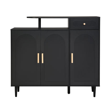 Brycen Shoe Cabinet (Black)