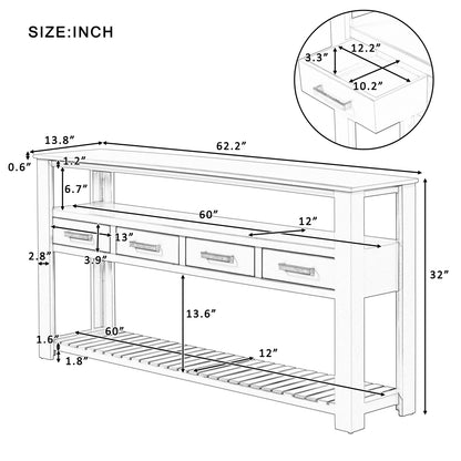 Milana Accent Table (White)