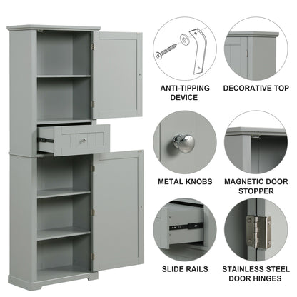 Amber Bathroom Cabinet (Grey)