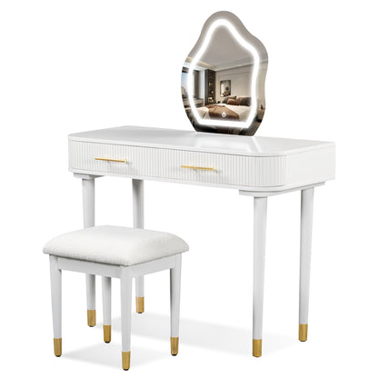 August Vanity Desk, 2 Drawer