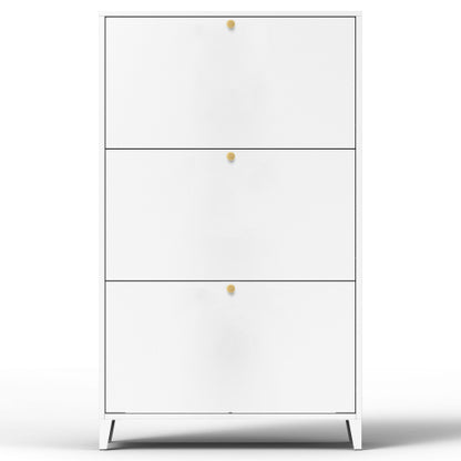 Merritt Shoe Cabinet (White)