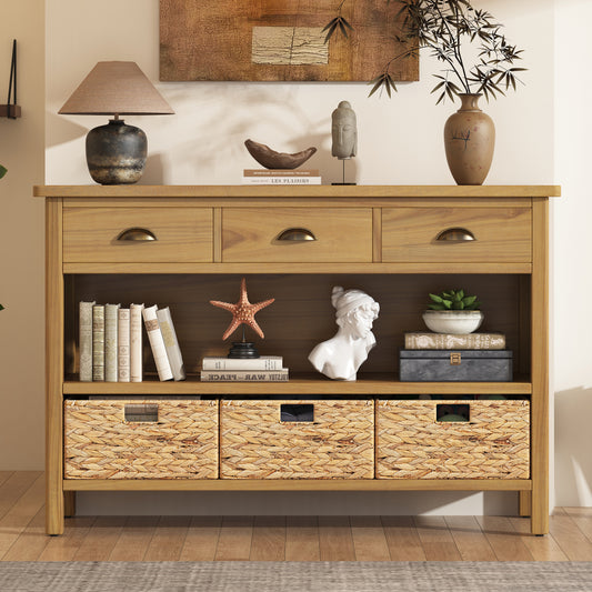 Natalie Accent Cabinet, Natural