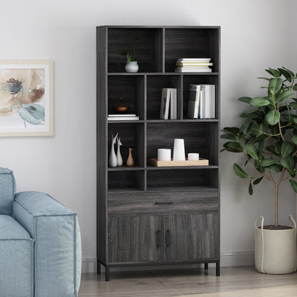 Elliana Bookshelf (Gray)