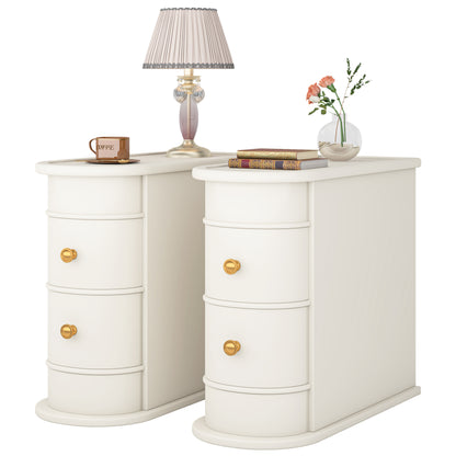 Stanton End Table (White)