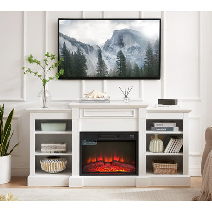 Farmer TV Stand (White)